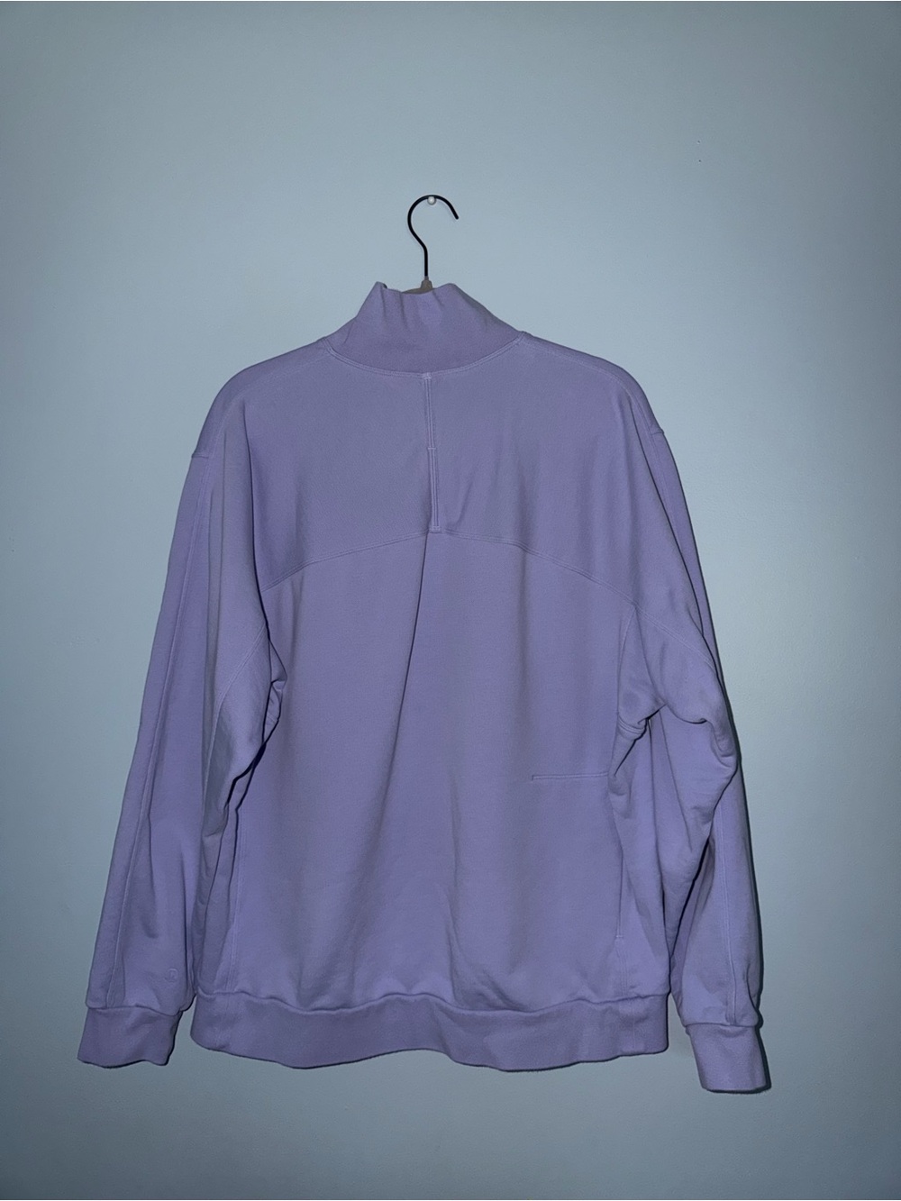Lululemon quarter zip purple sweatshirt - Picture 9 of 10